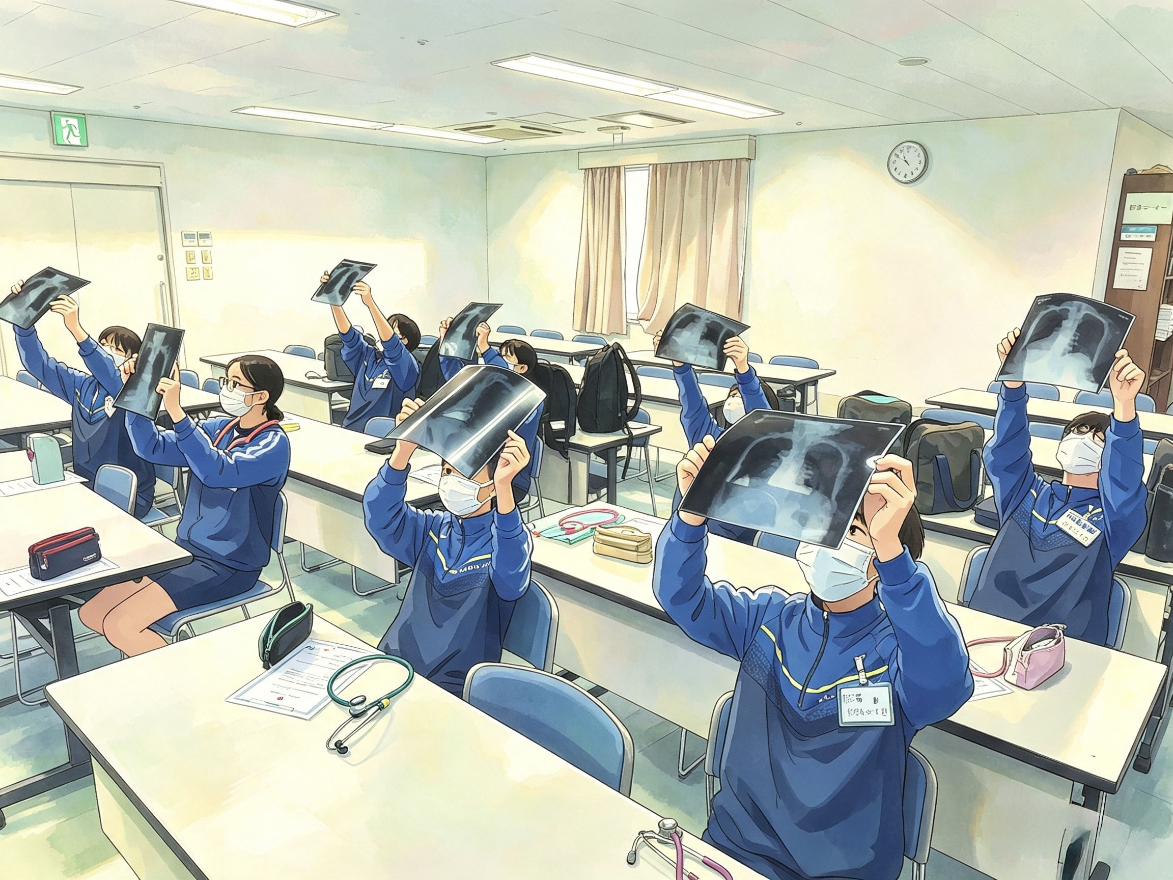 中学校職場体験の開催風景 中学校職場体験の開催風景