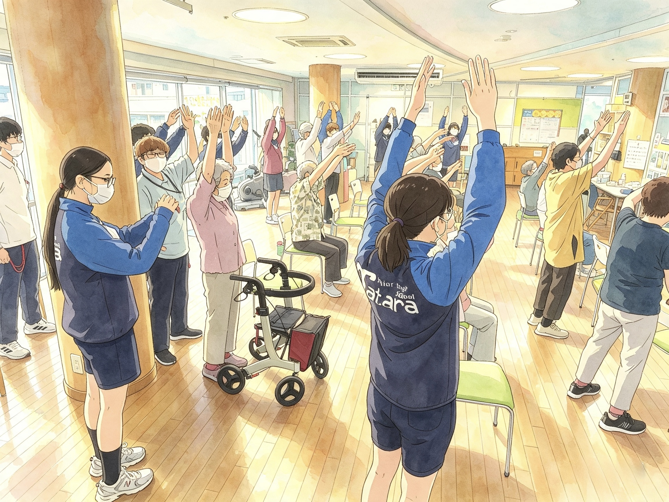 中学校職場体験の開催風景 中学校職場体験の開催風景