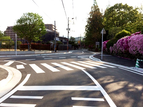 道路周辺道路の案内写真